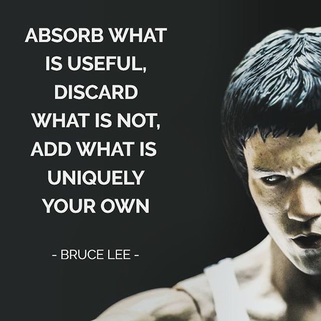 Bruce Lee Absorb What Is Useful