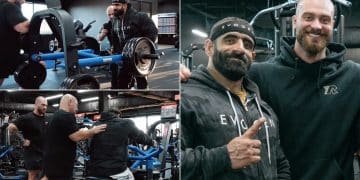 Chris Bumstead and Hadi Choopan Back Workout