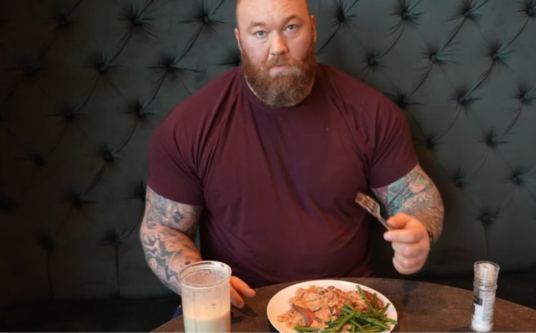Hafthor Bjornsson 8,000 Calorie Full Day Of Eating