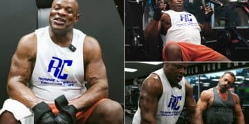 Ronnie Coleman Chest Triceps Training