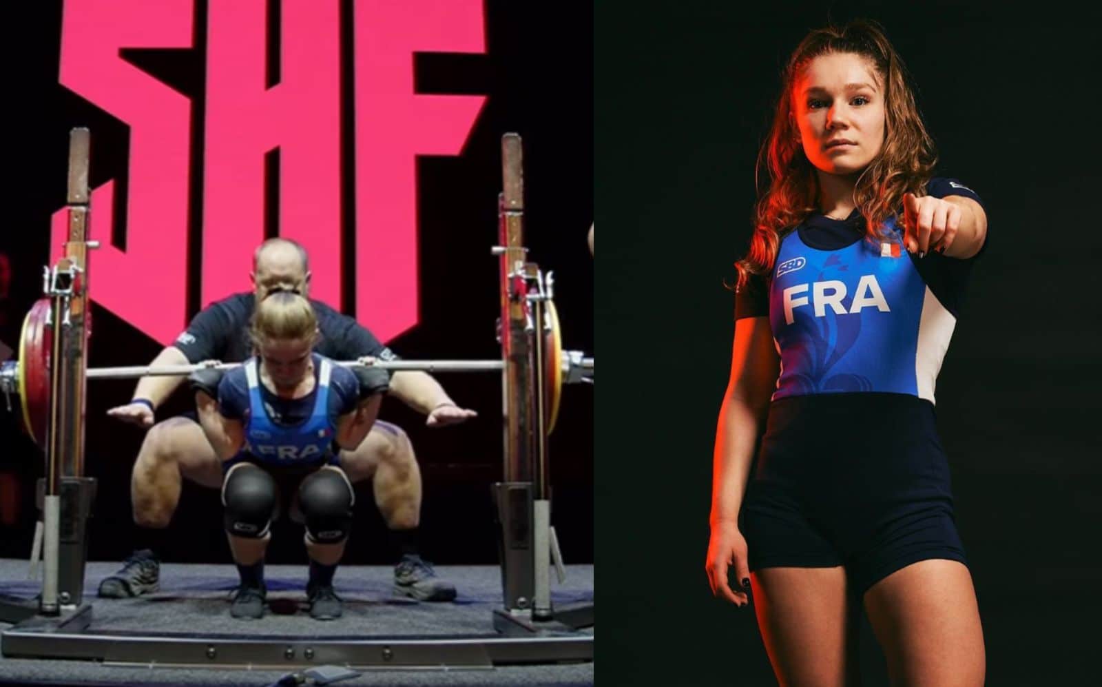 Tiffany Chapon (47KG) Breaks Squat, Bench Press, and Total World