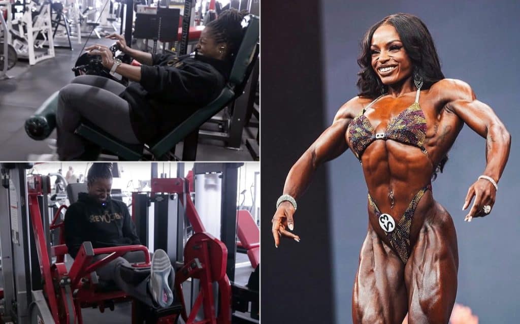 Cydney Gillon Leg Day Training