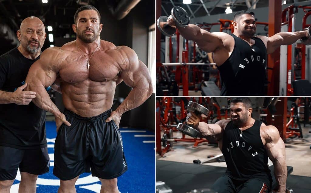 Derek Lunsford Shoulder Training