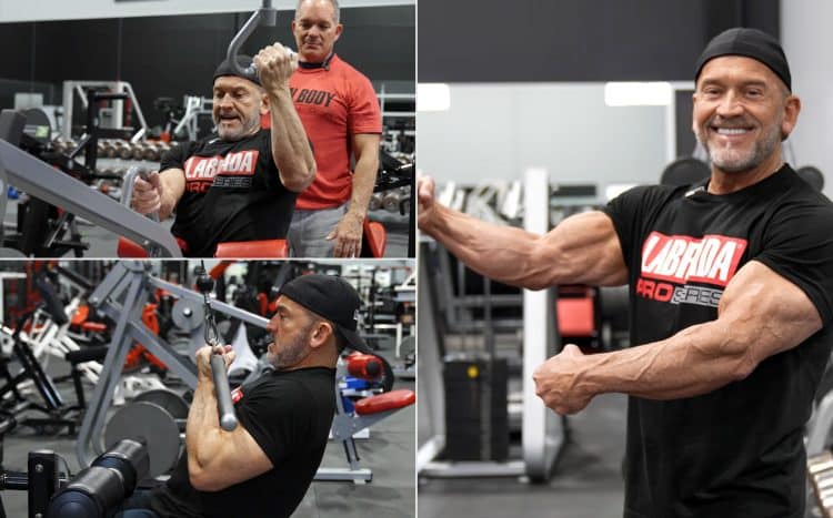 Lee Labrada Back Biceps Workout