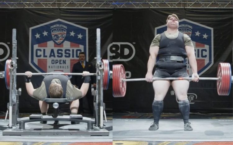 Alexis Jones Bench And Deadlift Unofficial World Records