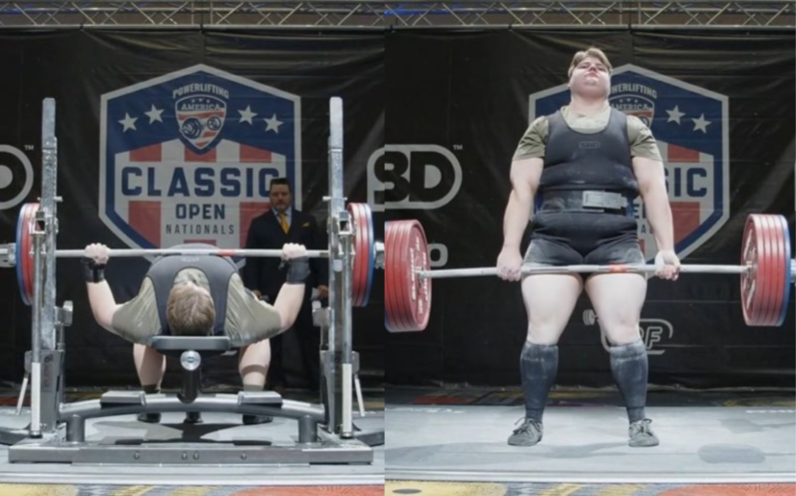 Alexis Jones (+84KG) Smokes Raw Bench Press & Deadlift Unofficial IPF