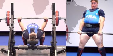 Amelie Mierger Bench Press World Record