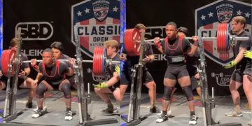 Austin Perkins Squat World Record