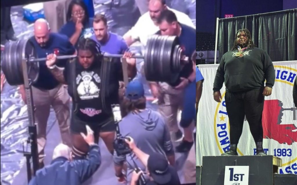 Dwayne Coleman 900 Lb Squat
