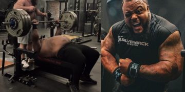 Julius Maddox 505 Lb Bench Press 15 Rep Pr