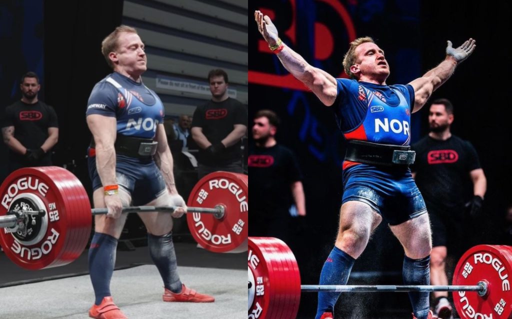 Kjell Egil Bakkelund Deadlift And Total World Record