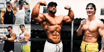 Ramon Dino Trains Arms With Jesse James