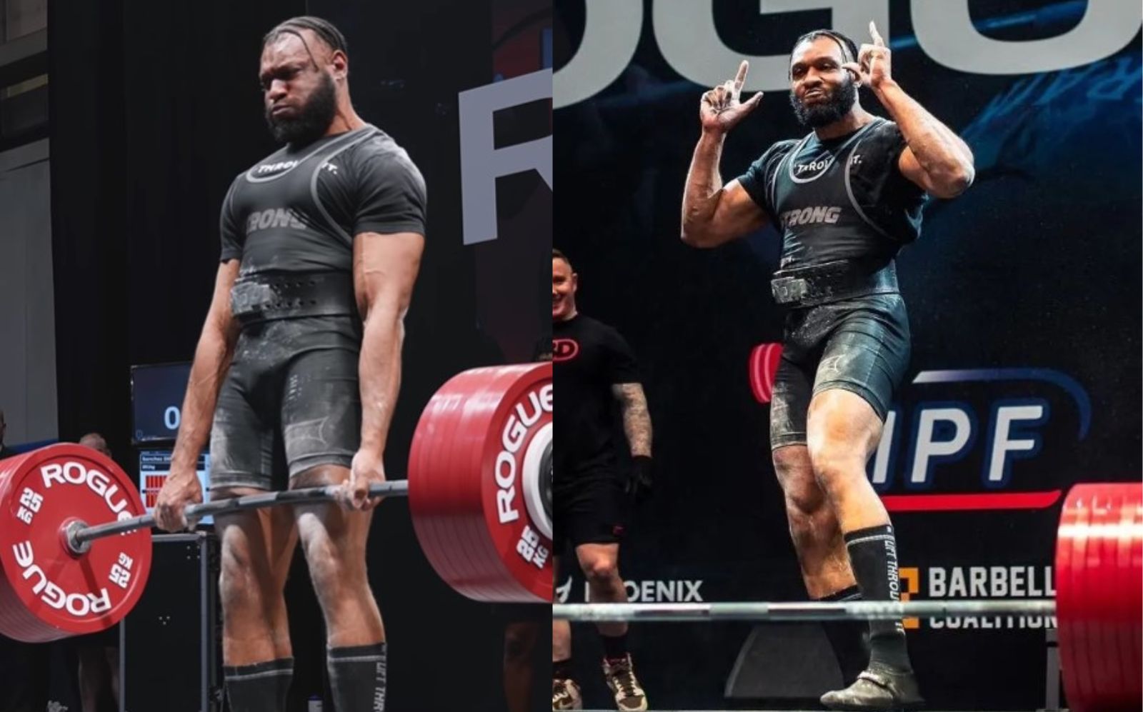 Sanchez Dillon (105KG) Sets 391kg (862lb) Raw Deadlift IPF World