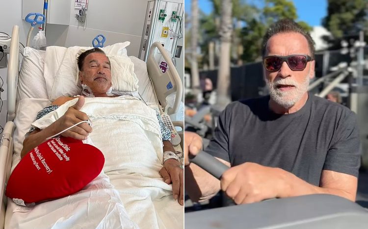 Arnold Schwarzenegger Receives Pacemaker