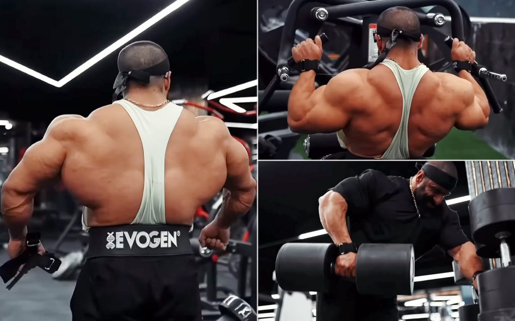 Hadi Choopan Back Workout