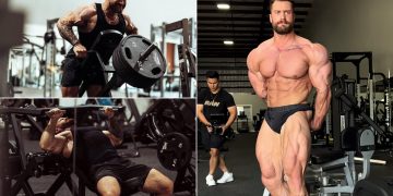 Chris Bumstead Chest And Back Workout