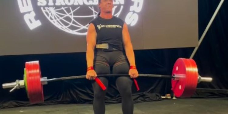 Claire Myler Masters Deadlift World Record