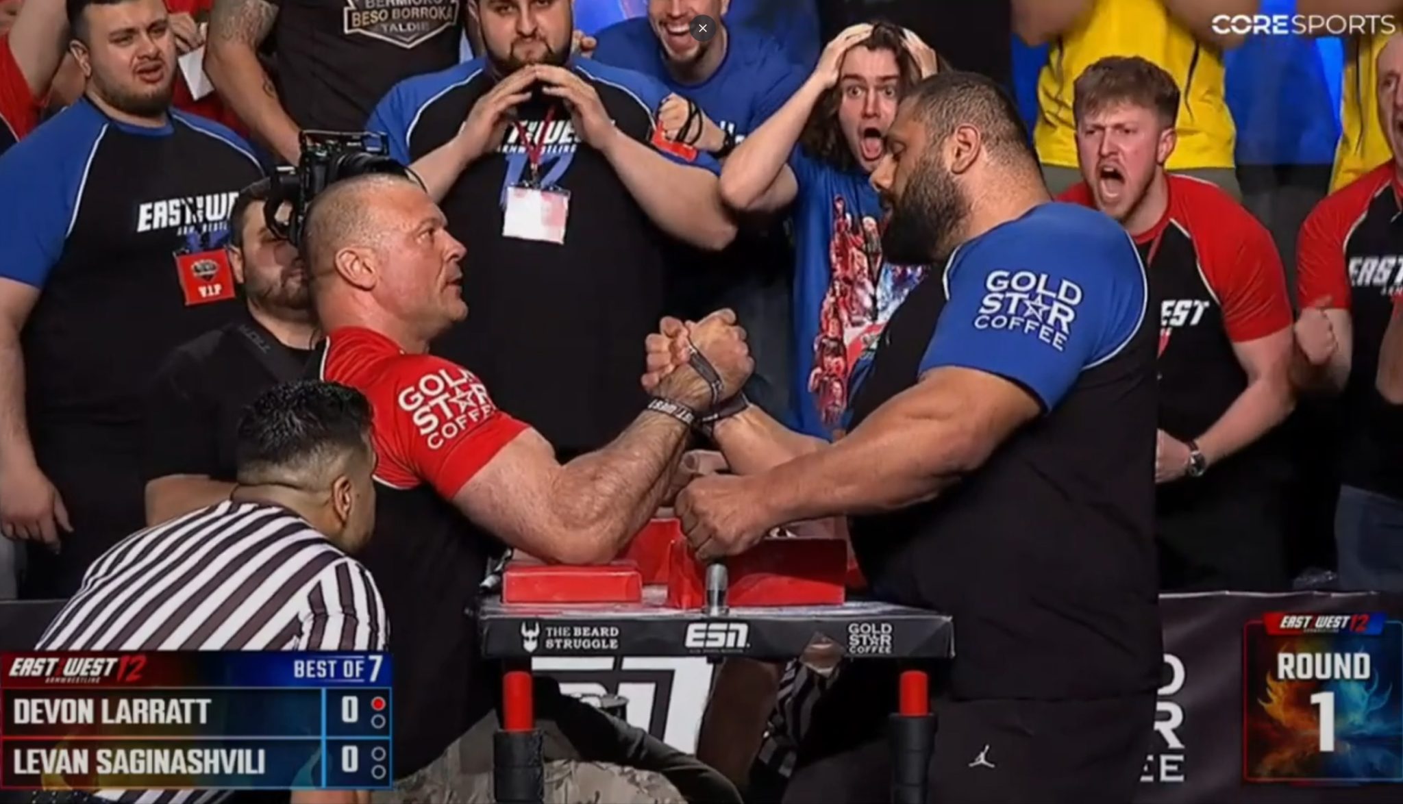 2024 Devon Larratt vs. Levan Saginashvili: Arm Wrestling Rematch ...