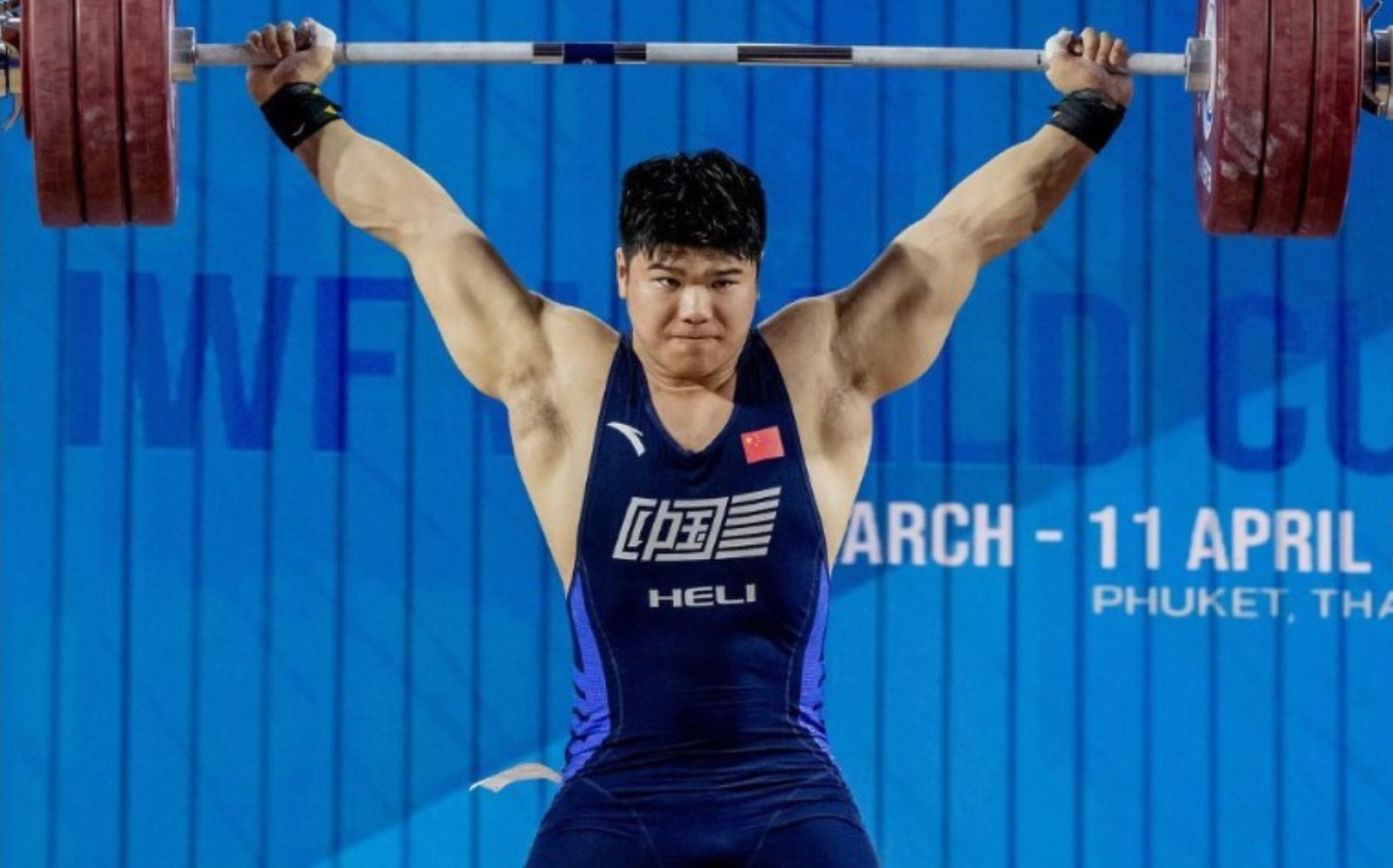 Huanhua Liu (102KG) Sets Clean & Jerk and Total World Records at 2024