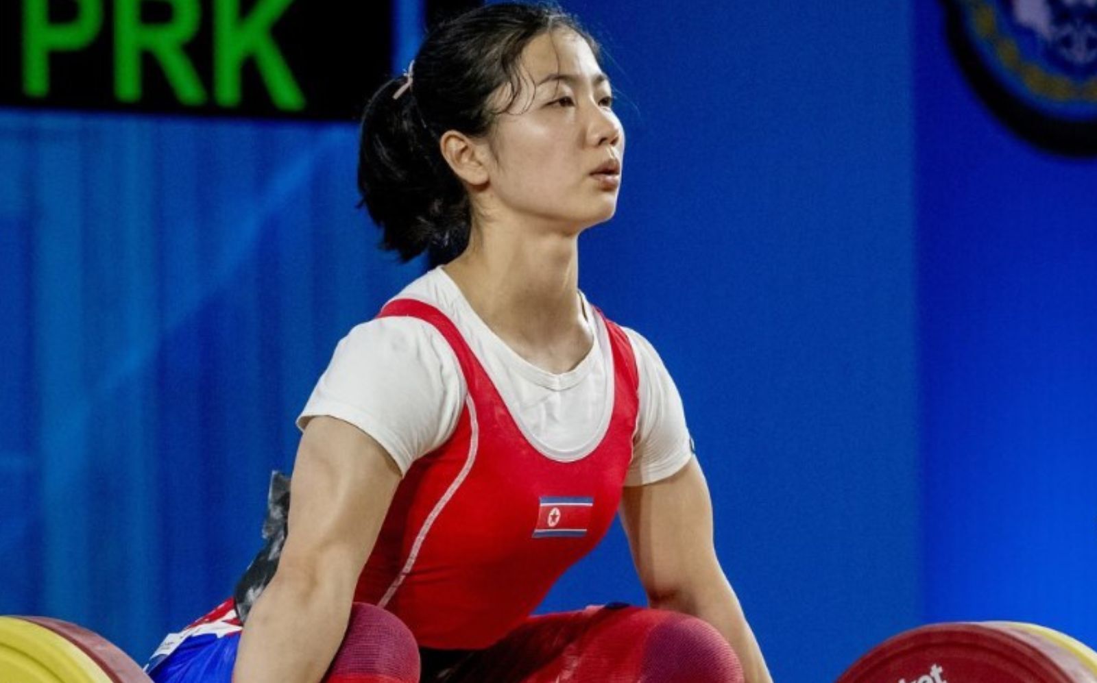 Weightlifter Hyon Gyong Kang (55KG) Sets Clean & Jerk and Total World