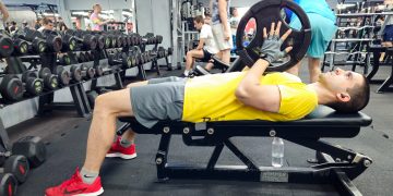 Plate Press Exercise