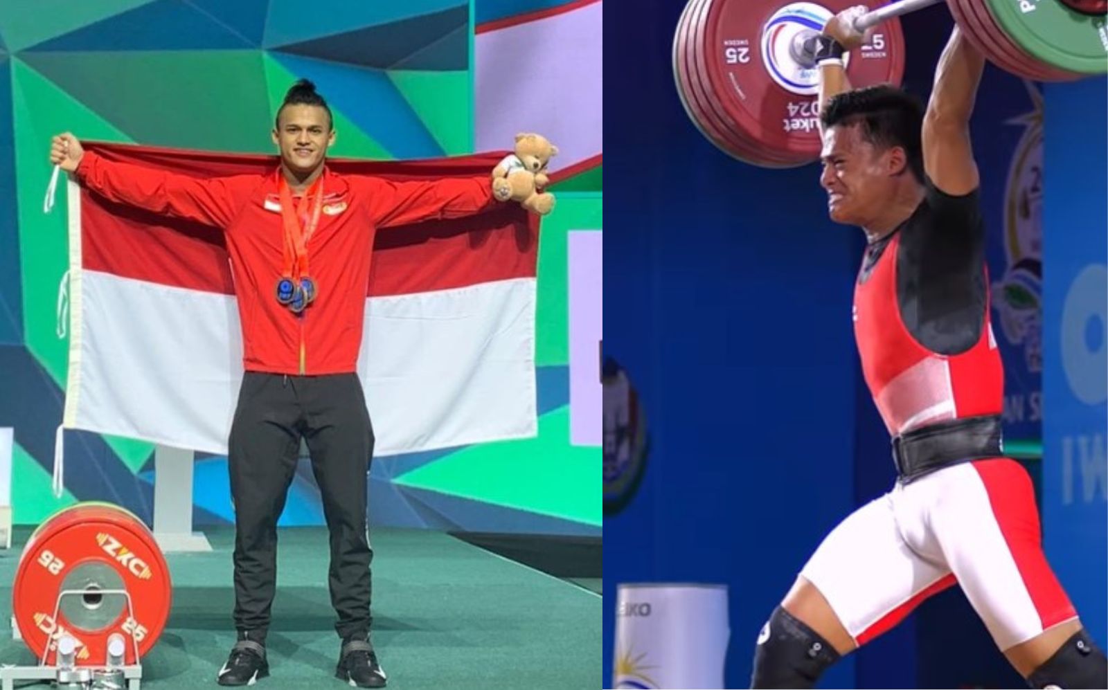 Weightlifter Rizki Juniansyah (73KG) Sets Total World Record At 2024