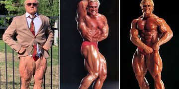 Tom Platz Shows Off Shredded Quads