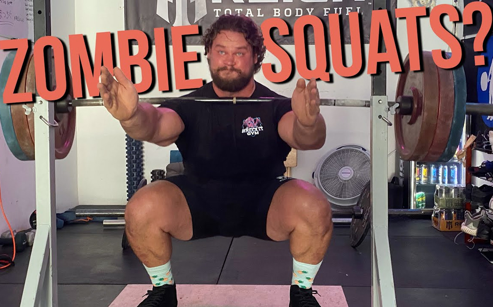 Zombie Squats Ultimate Workout for Legs and Core Strength Fitness Volt