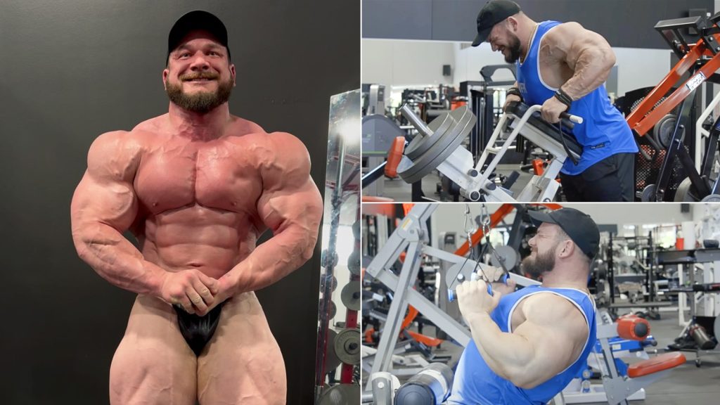 Hunter Labrada Off Season 2024 Pull Day