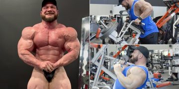 Hunter Labrada Off Season 2024 Pull Day