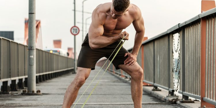Training Arm with Resistance Band