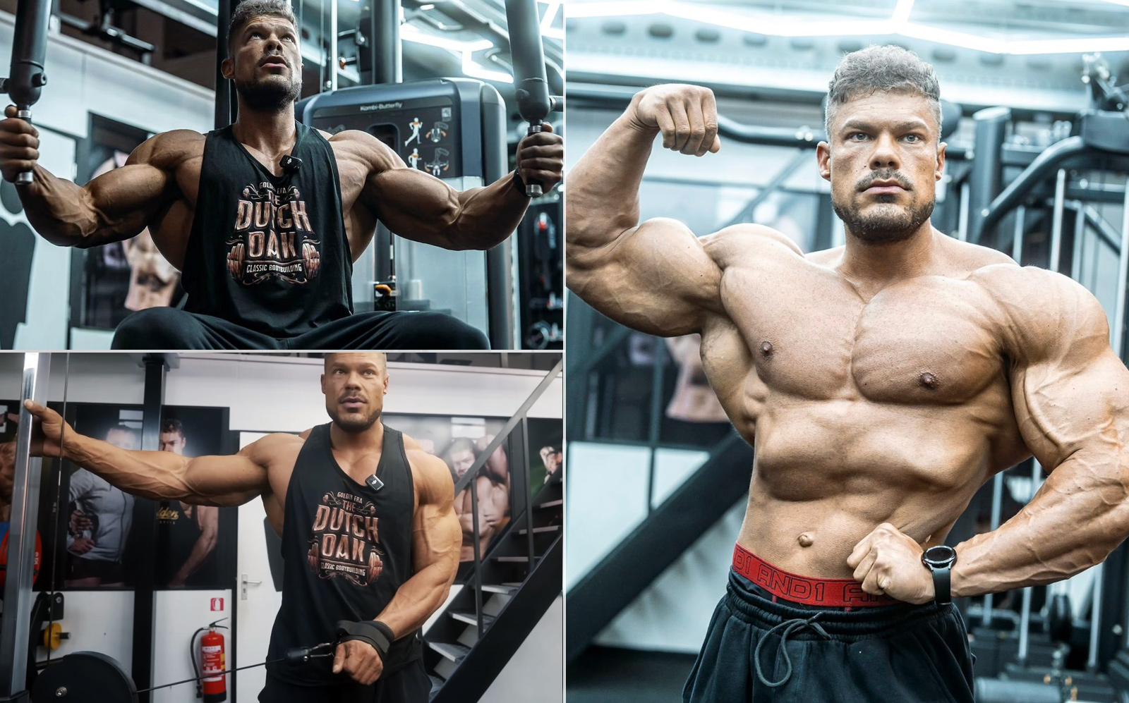 Bodybuilder Wesley Vissers Shows How to Train Chest for a Massive Pump ...