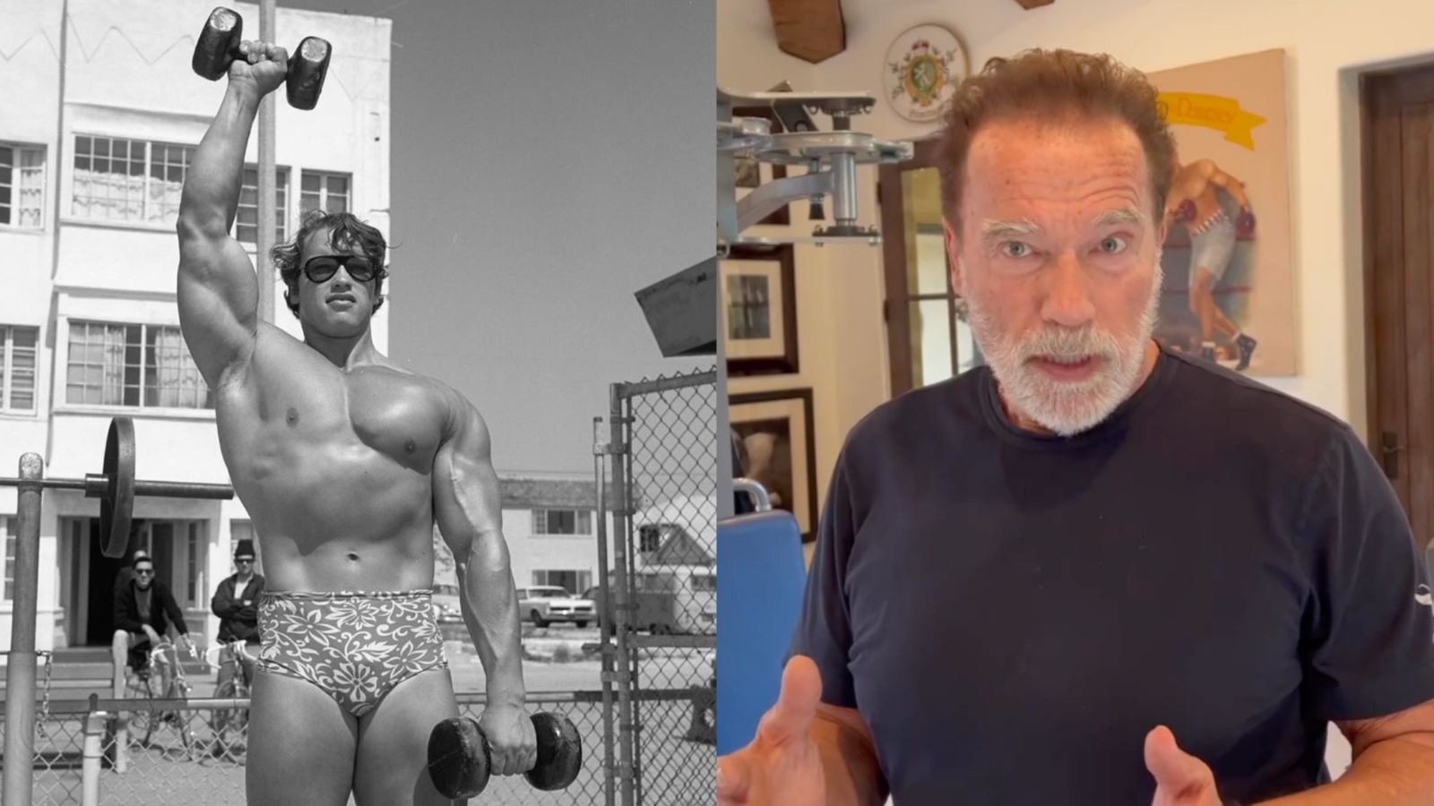 Arnold Schwarzenegger Discusses If Muscle Building Is Different for Men ...