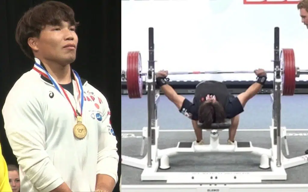 Kosei Yokoyama Bench Press World Record