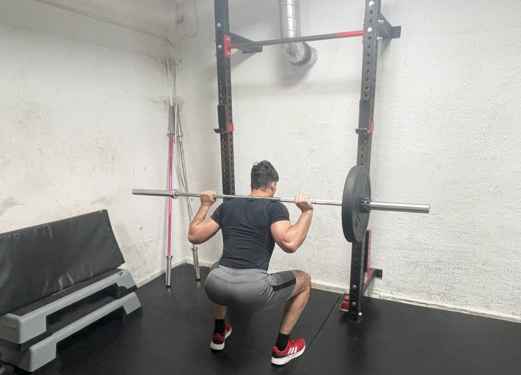 One Side Loaded Squat Position One Side Loaded Squat Position