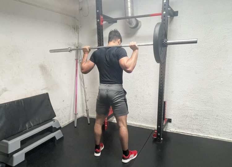 One Side Loaded Squat Standing Position One Side Loaded Squat Standing Position