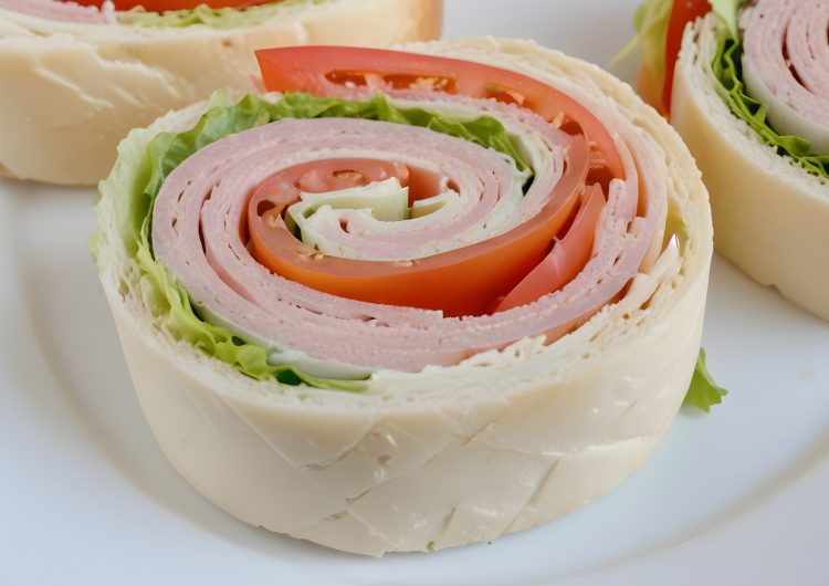 Sliced Turkey And Cheese Roll Ups