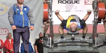 Viktor Leskovets Equipped Bench World Record