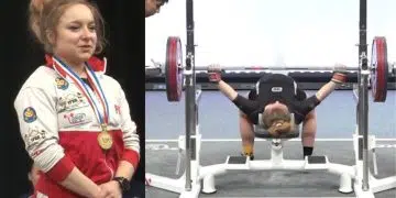 Zuzanna Kula 168 Kg Bench Press World Record