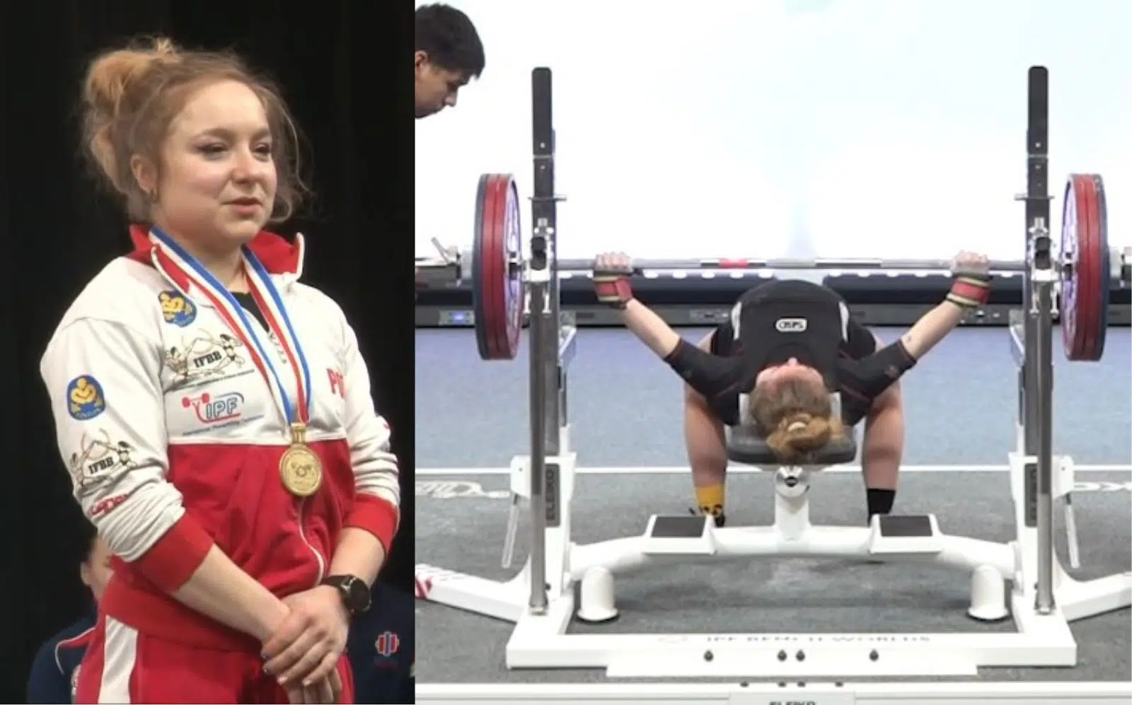 Zuzanna Kula 168 Kg Bench Press World Record