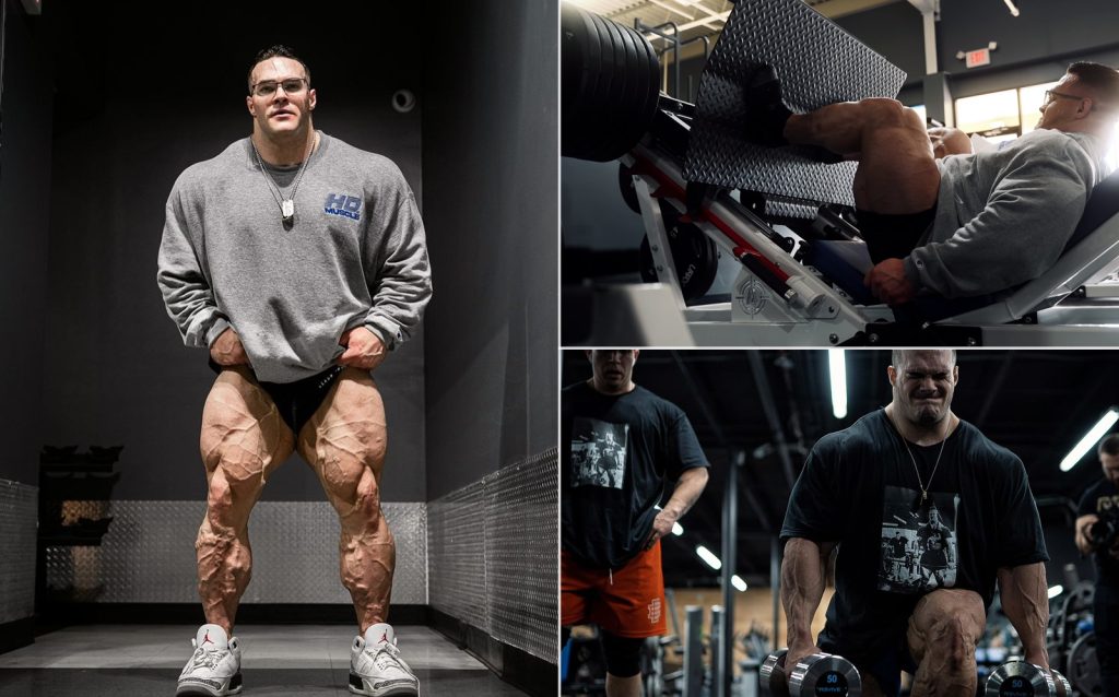 Nick Walker 2024 New York Pro Leg Training
