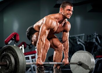 Performing Deadlift Exercise