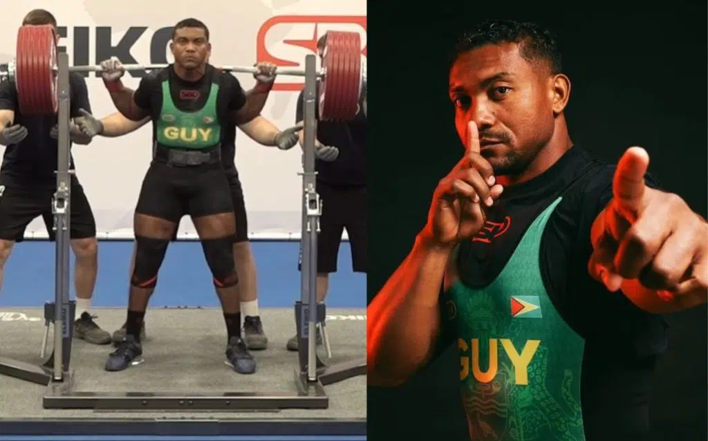 Carlos Petterson Grifith Raw Squat World Record