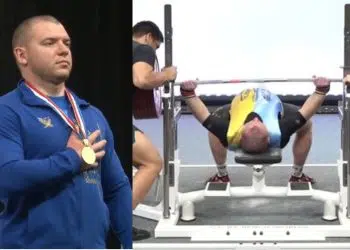 Kostiantyn Musiienko Bench Press World Record