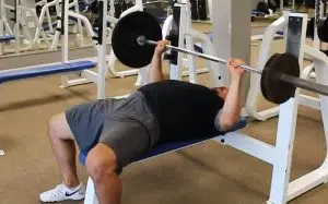 Offset Barbell Bench Press