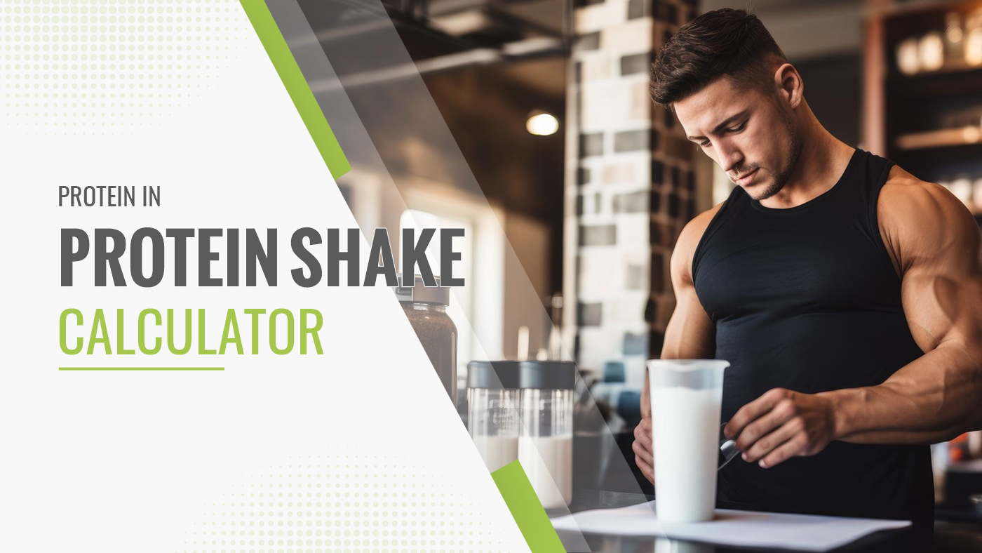 Protein Shake Calculator Fitness Volt