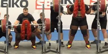 Sonita Kyen Muluh Raw Squat World Record