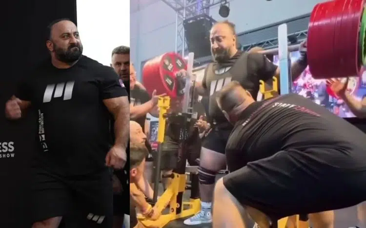 Zahir Khudayarov 500kg Squat