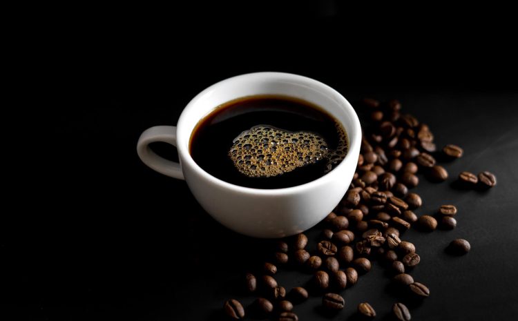 Coffee Cup With Black Coffee Coffee Cup With Black Coffee