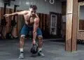 Exercising With Heavy Kettlebell